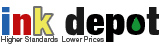 Ink Depot - Guaranteed LOW PRICES for all your inkjet and toner cartridge requirements 
for photocopiers, lasers, inkjets and fax machines. We offer inexpensive 
compatibles as well as brand name cartridges.