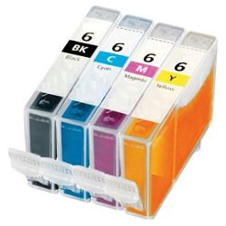 5 Pack Canon Compatible BCI-6 Ink Cartridges