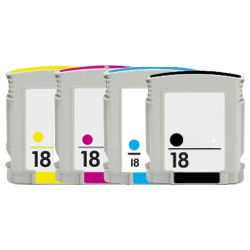 5 Pack HP Compatible 18 Ink Cartridges