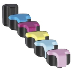 7 Pack HP Compatible 02 Ink Cartridges (C8721WA/C8771WA-C8775WA)