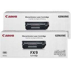 2 Pack Canon FX9 Genuine Toner Cartridges
