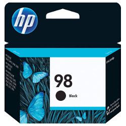 HP 98 Black Genuine Ink Cartridge (C9364WA)