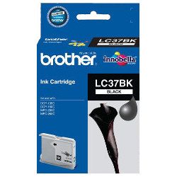 Brother LC37BK Black Genuine Ink Cartridge