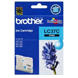 Brother LC37C Cyan Genuine Ink Cartridge