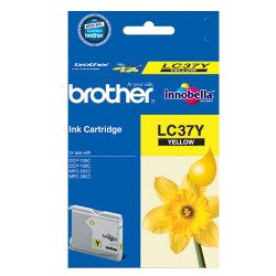 Brother LC37Y Yellow Genuine Ink Cartridge