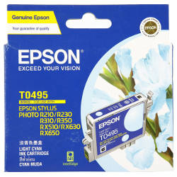 Epson Compatible T0495 Light Cyan Ink Cartridge