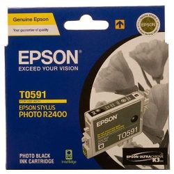 Epson T0591 Photo Black Genuine Ink Cartridge