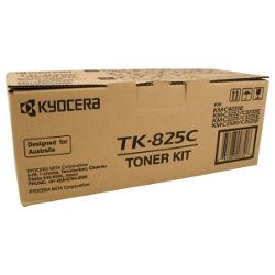 Kyocera TK-825C Cyan Genuine Toner Cartridge