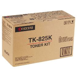 Kyocera TK-825K Black Genuine Toner Cartridge