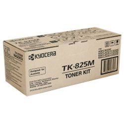Kyocera TK-825M Magenta Genuine Toner Cartridge