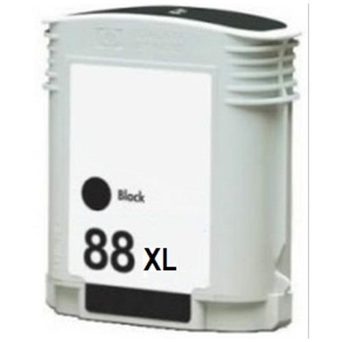 HP Compatible 88XL Black High Yield Ink Cartridge (C9396A)
