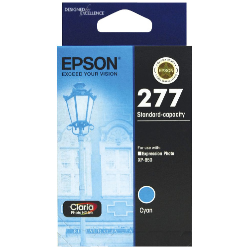 Epson 277 Cyan Ink Cartridge Genuine (C13T277292)