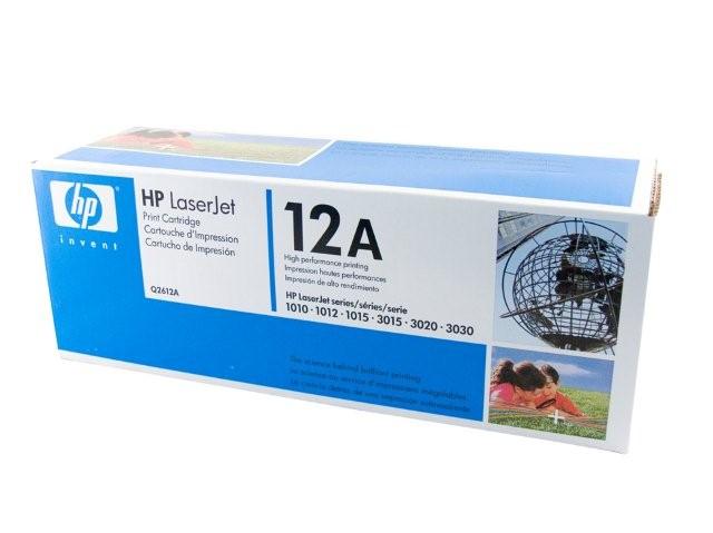 HP 12A Black Toner Cartridge Genuine (Q2612A) | InkDepot
