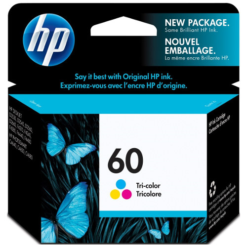 HP 60 Colour Genuine Ink Cartridge (CC643WA)
