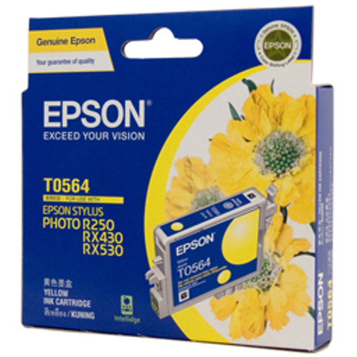 Epson T0564 Yellow Ink Cartridge Genuine Epson T0564 Yellow Ink Cartridge Genuine