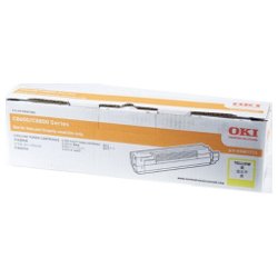 Oki 43487725 Yellow (Genuine) Oki 43487725 Yellow (Genuine)