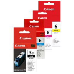Canon BCI-3e/BCI-6 4 Pack Bundle (Genuine) Canon BCI-3e/BCI-6 4 Pack Bundle (Genuine)