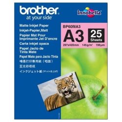 Brother BP60MA3 A3 Matte Inkjet Paper Brother BP60MA3 A3 Matte Inkjet Paper