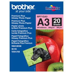 Brother BP71GA3 A3 Premium Plus Glossy Photo Paper Brother BP71GA3 A3 Premium Plus Glossy Photo Paper