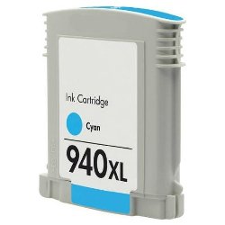 Remanufactured 940XL Cyan High Yield (C4907AA) Remanufactured 940XL Cyan High Yield (C4907AA)
