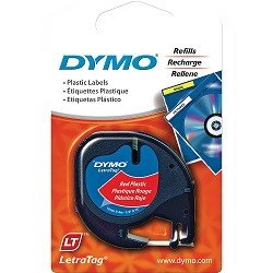 DYMO 91333 Black on Red (Genuine) DYMO 91333 Black on Red (Genuine)