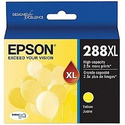 Epson 288XL Yellow High Yield Ink Cartridge (Genuine) Epson 288XL Yellow High Yield Ink Cartridge (Genuine)