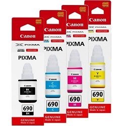 Canon GI-690 4 Pack Bundle (Genuine) Canon GI-690 4 Pack Bundle (Genuine)