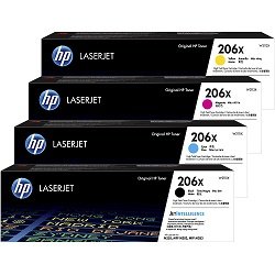 HP 206X 4 Pack Bundle (W2110X-3X) (Genuine) HP 206X 4 Pack Bundle (W2110X-3X) (Genuine)