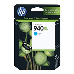 HP 940XL Cyan High Yield (C4907AA) (Genuine) HP 940XL Cyan High Yield (C4907AA) (Genuine)