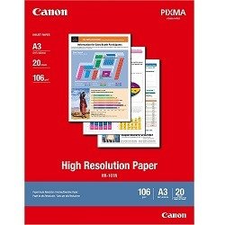 Canon HR-101NA3II White A3 Photo Paper Canon HR-101NA3II White A3 Photo Paper