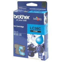 Brother LC38C Cyan (Genuine) Brother LC38C Cyan (Genuine)