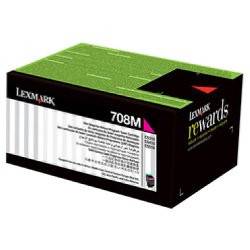 Lexmark 708H Magenta High Yield Prebate (70C8HM0) (Genuine) Lexmark 708H Magenta High Yield Prebate (70C8HM0) (Genuine)