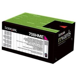Lexmark 708 Magenta Prebate (70C80M0) (Genuine) Lexmark 708 Magenta Prebate (70C80M0) (Genuine)