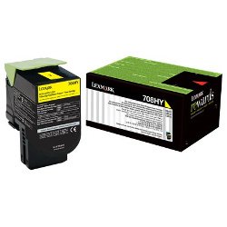Lexmark 708 Yellow Prebate (70C80Y0) (Genuine) Lexmark 708 Yellow Prebate (70C80Y0) (Genuine)