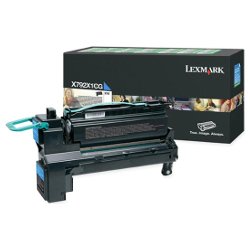 Lexmark X792X1CG Cyan Extra High Yield (Genuine) Lexmark X792X1CG Cyan Extra High Yield (Genuine)