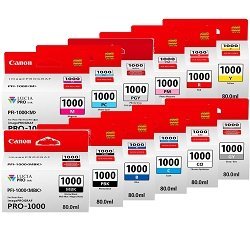 Canon PFI-1000 12 Pack Bundle (Genuine) Canon PFI-1000 12 Pack Bundle (Genuine)