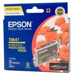 Epson T0547 Red (Genuine) Epson T0547 Red (Genuine)