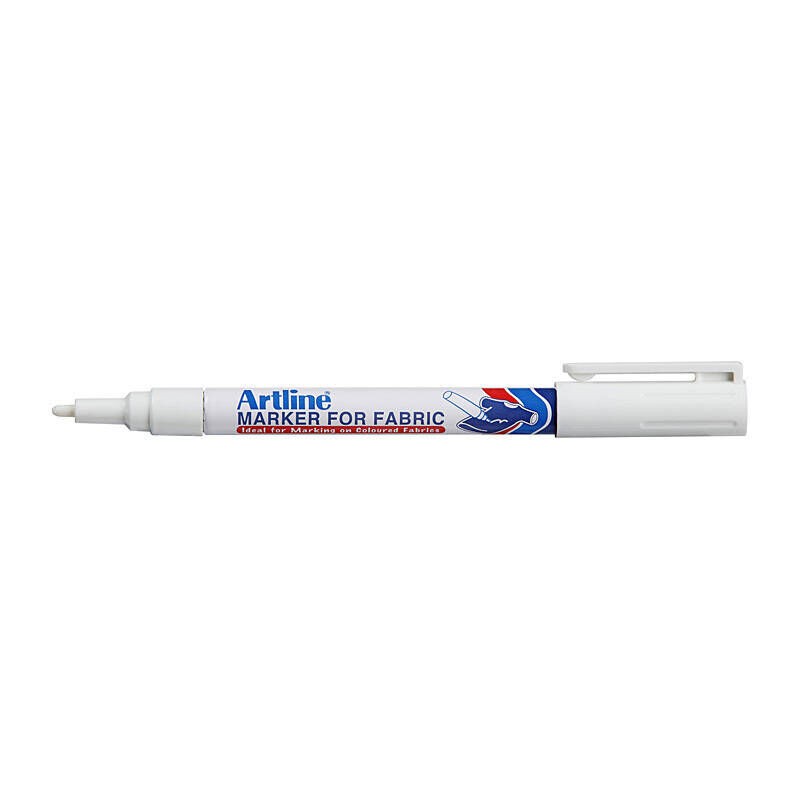 Artline 750 Laundry Marker 1.2mm Bullet Tip White - Pack of 12 Artline 750 Laundry Marker 1.2mm Bullet Tip White - Pack of 12
