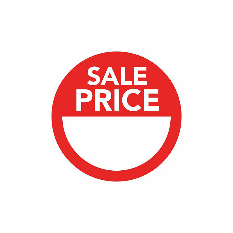 Avery Sale Price Dispenser Labels - 24mm - Round - Red - Box of 300