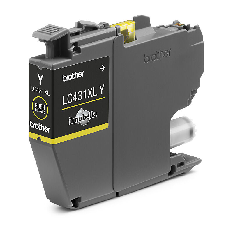 Brother LC431XLY Yellow High Yield Genuine Ink Cartridge Brother LC431XLY Yellow High Yield Genuine Ink Cartridge