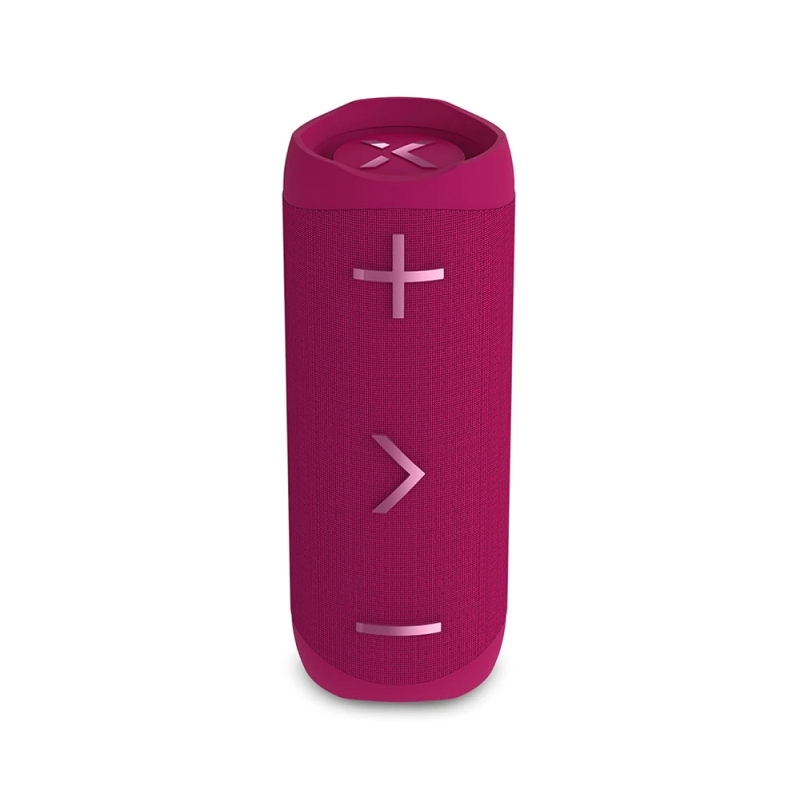 BlueAnt X3D MAX Portable 40-Watt Bluetooth Speaker - Boudoir Red