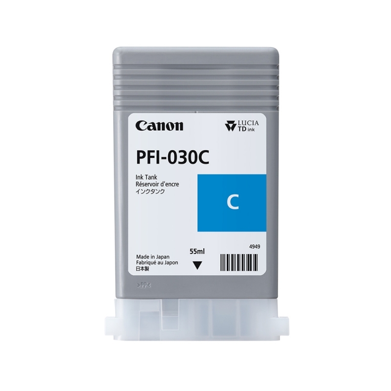 Canon PFI-030C Cyan Genuine Ink Cartridge Canon PFI-030C Cyan Genuine Ink Cartridge