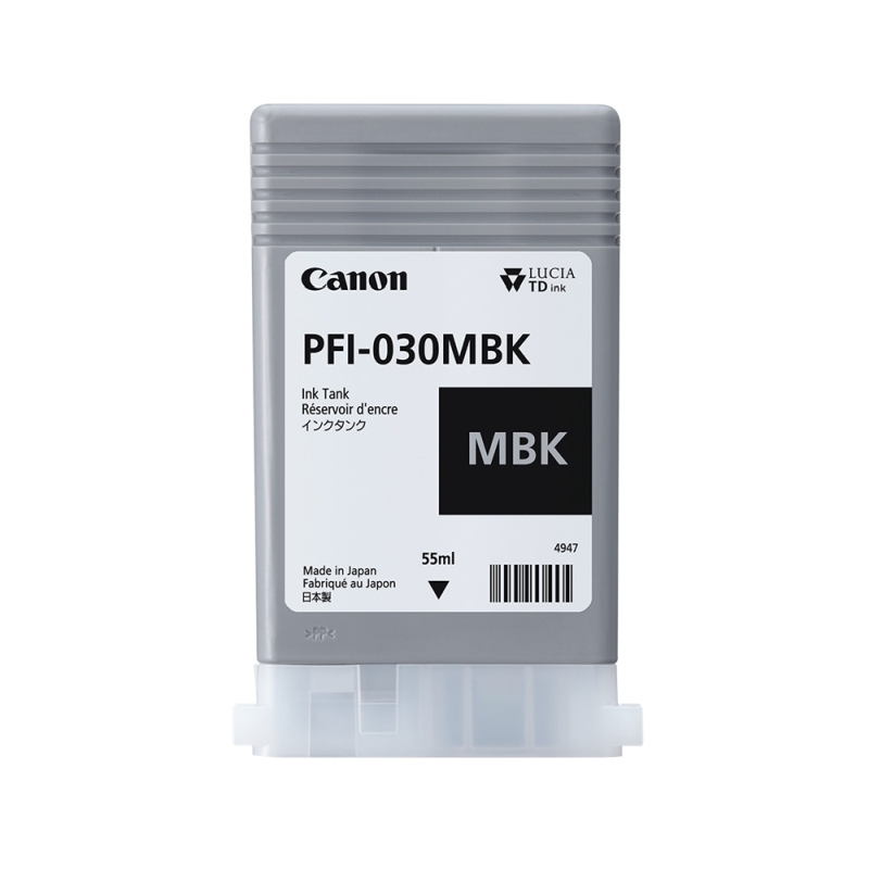 Canon PFI-030MBK Matte Black Genuine Ink Cartridge Canon PFI-030MBK Matte Black Genuine Ink Cartridge