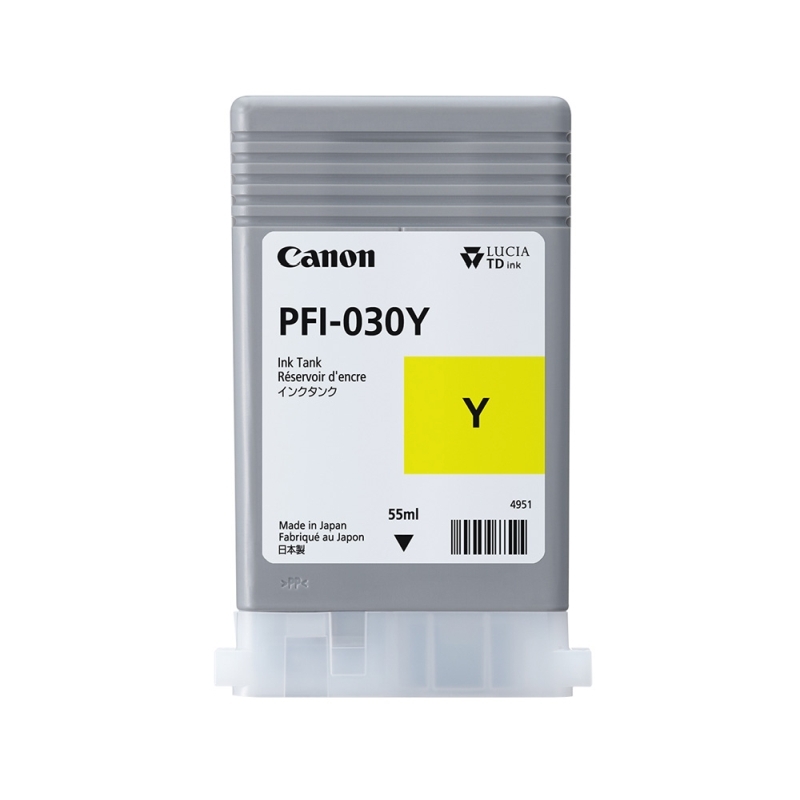 Canon PFI-030Y Yellow Genuine Ink Cartridge Canon PFI-030Y Yellow Genuine Ink Cartridge