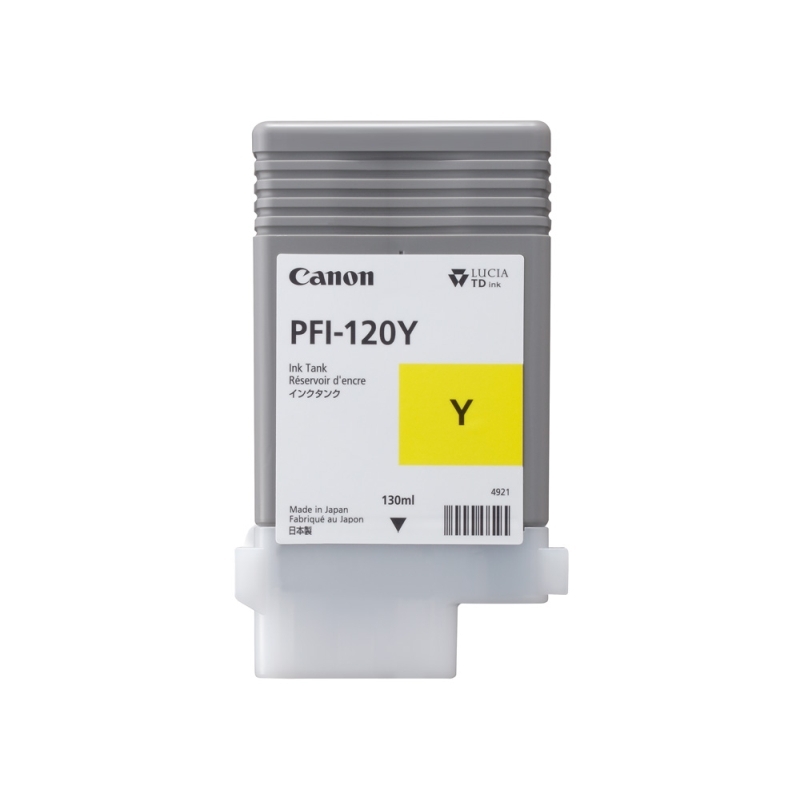 Canon PFI-120Y Yellow Genuine Ink Cartridge Canon PFI-120Y Yellow Genuine Ink Cartridge