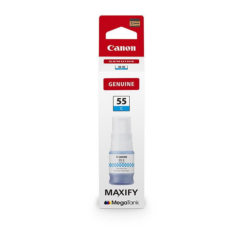 Canon GI-55C Cyan Genuine Ink Bottle