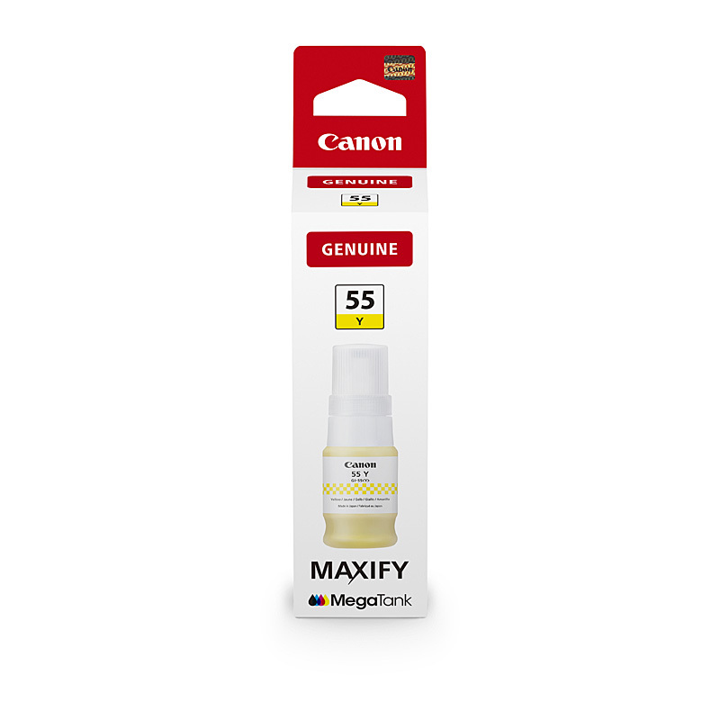 Canon GI-55Y Yellow Genuine Ink Bottle