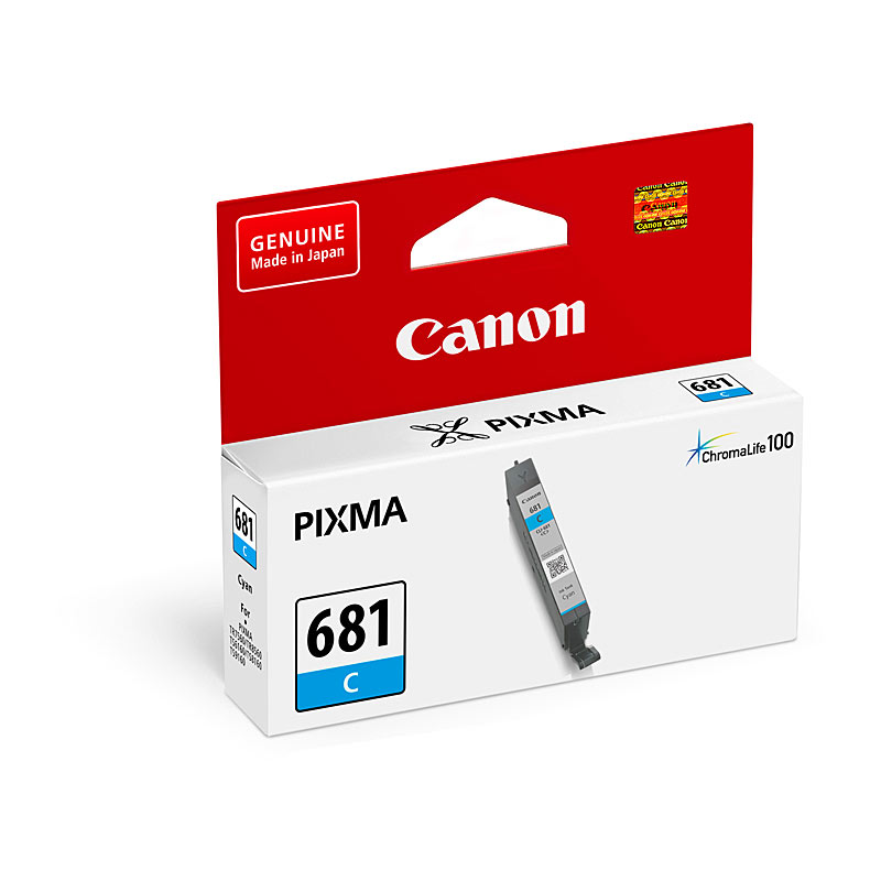 Canon CLI-681C Cyan Genuine Ink Cartridge