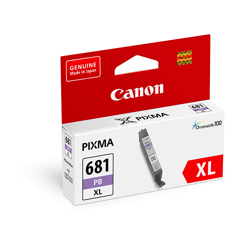 Canon CLI-681XLPB Photo Blue High Yield Genuine Ink Cartridge Canon CLI-681XLPB Photo Blue High Yield Genuine Ink Cartridge