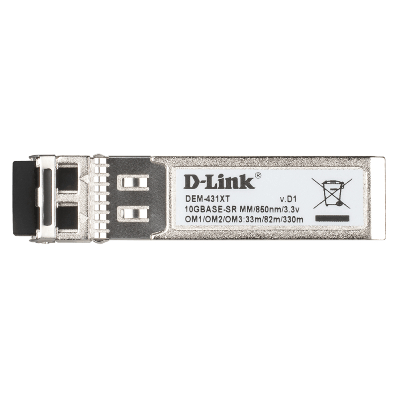 D-Link 10GBase-SR SFP+ Multimode Transceiver - 300m